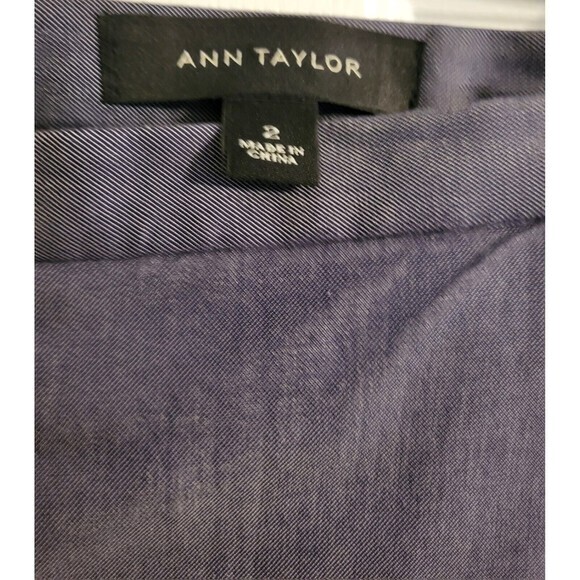 Womens Anne Klein Straight Pencil Cut Wrap Look Skirt Charcoal Gray Size 2 - Picture 4 of 10
